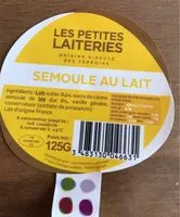 Mängden socker i Semoule au lait