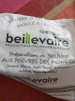 Mängden socker i Beurre aux poivres Des mondes