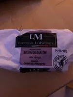 Mängden socker i Beurre de baratte aux algues