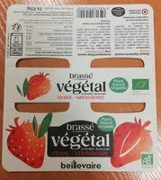 Mängden socker i Brassé végétal à l'avoine - Fraise