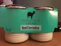Mängden socker i Yaourt nature au lait de chèvre