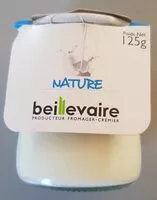 Mängden socker i Beillevaire nature