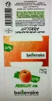 Mängden socker i Yahourt Fruits 0% Abricot