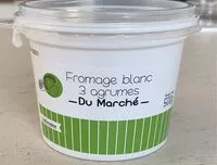 Mängden socker i Fromage blanc 3 agrumes du Marché