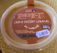 Mängden socker i Crème dessert caramel du marché
