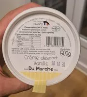 Mängden socker i Crème dessert Vanille -Du Marché-
