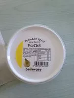 Mängden socker i Fromage frais aux fruits (Poire)