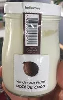 Mängden socker i Yaourt noix de coco