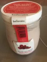 Mängden socker i Yaourt aux fruits cranberry