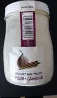 Mängden socker i Yaourt aux fruits figue canelle