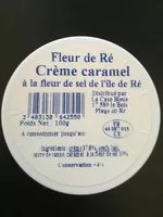 Mängden socker i Crème caramel fleur de ré