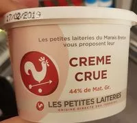 Mängden socker i Crème crue