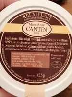 Mängden socker i Riz au lait