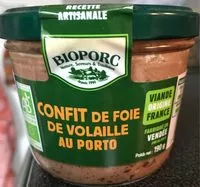 Mängden socker i Confit De Foie De Volaille Au Porto