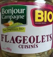 Mängden socker i Flageolets cuisinés