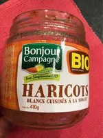Mängden socker i Haricots blancs cuisinés à la tomate