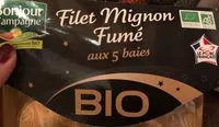 Mängden socker i Filet mignon fumé aux 5 baies