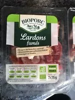 Mängden socker i Lardons fumés au bois de hêtre