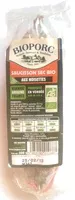 Mängden socker i Saucisson sec bio aux noisettes