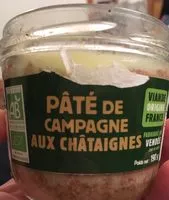Mängden socker i Pâté campagne aux chataignes