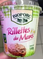 Mängden socker i Rillettes du Mans