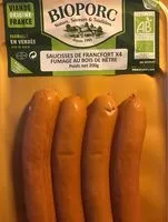 Mängden socker i Saucisses de francfort