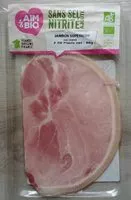 Mängden socker i Jambon superieur