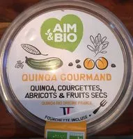 Mängden socker i Quinoa gourmand Quinoa, courgettes, abricots & fruits secs