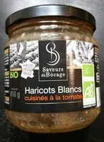 Mängden socker i Haricots Blancs cuisinés à la tomate