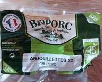 Mängden socker i Andouillettes de porc biologique