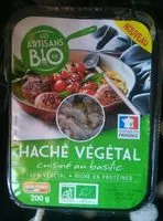 Mängden socker i Haché végétal