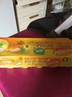 Mängden socker i Oeufs gros plein air