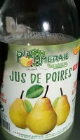 Mängden socker i Jus de poire