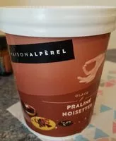 Mängden socker i Glace Praliné noisettes