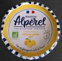 Mängden socker i Sorbet artisanal citron bio