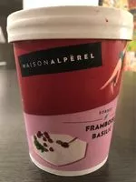 Mängden socker i Sorbet framboise basilic