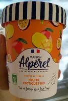 Mängden socker i Sorbet artisanal fruits exotiques