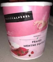 Mängden socker i Sorbet Fraise Menthe Poivrée