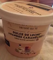 Mängden socker i Crème Glacée Dulce de Leche, Amandes Caramélisées