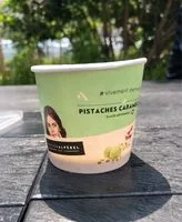 Mängden socker i Glace artisanale Pistaches Caramélisées