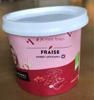 Mängden socker i Glace a la fraise
