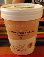 Mängden socker i Crème glacée artisanale caramel fleur de sel