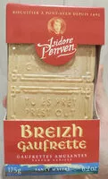 Mängden socker i Breizh Gaufrette