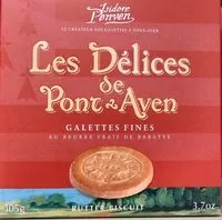 Mängden socker i Les delices de Pont Aven - galettes fines