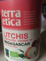 Mängden socker i Litchis dénoyautés