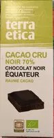 Mängden socker i Cacao cru noir 70%