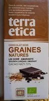 Mängden socker i Chocolat Graines Natures Noir 72%