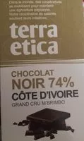 Mängden socker i Chocolat noir 74% cote d’ivoire