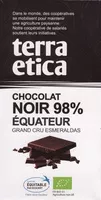 Mängden socker i Chocolat noir 98%