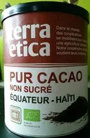 Mängden socker i Cacao non sucré